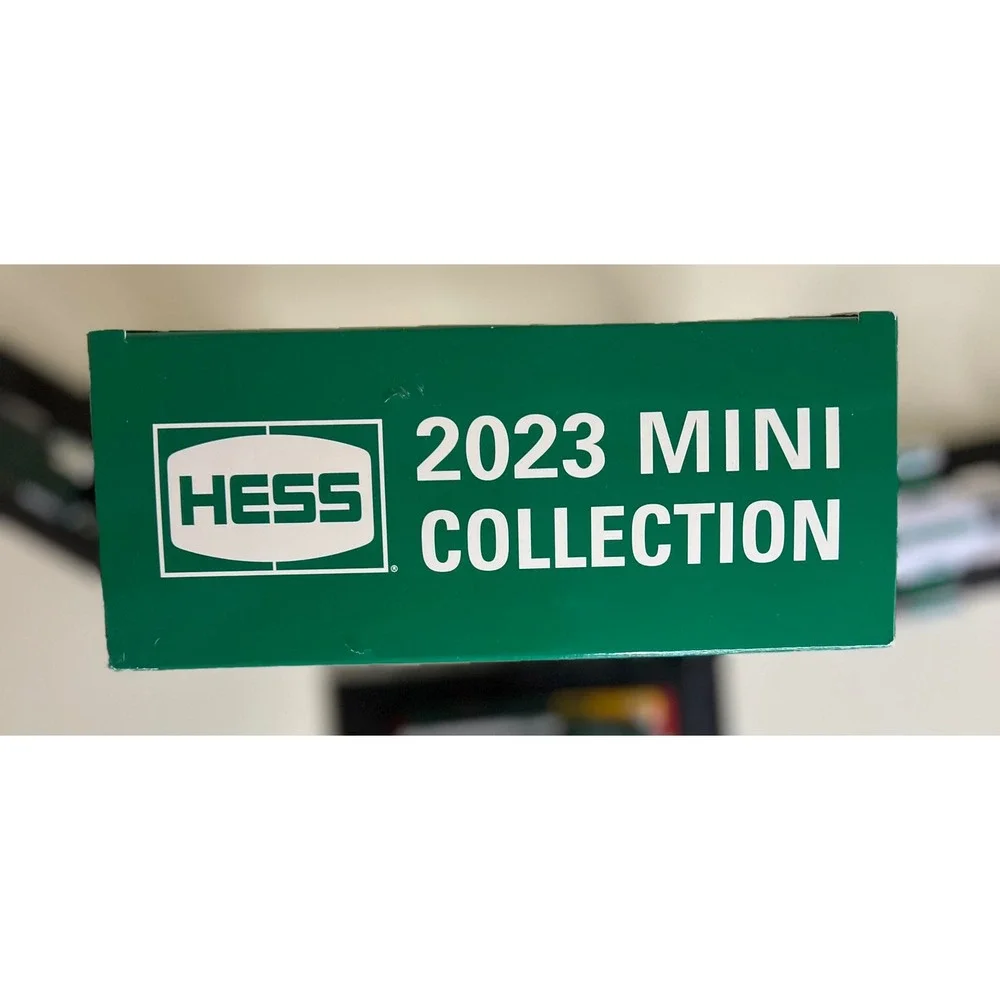 Hess Miniature Toy Truck Set 2023 50th Anniversary Green White Excellent 3pc Set